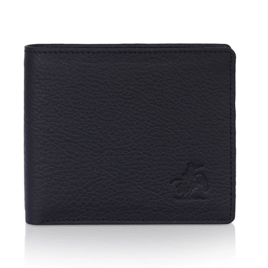 MENS ITALIAN LEATHER WALLET 6 CARD SLOTS