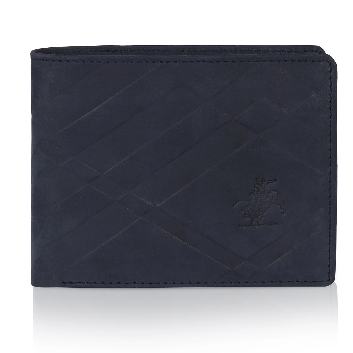 MENS CROSS DESIGN NEWBUCK LEATHER WALLET