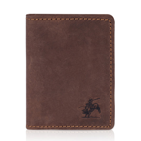 UNISEX ANTIQUE LEATHER CARD HOLDER