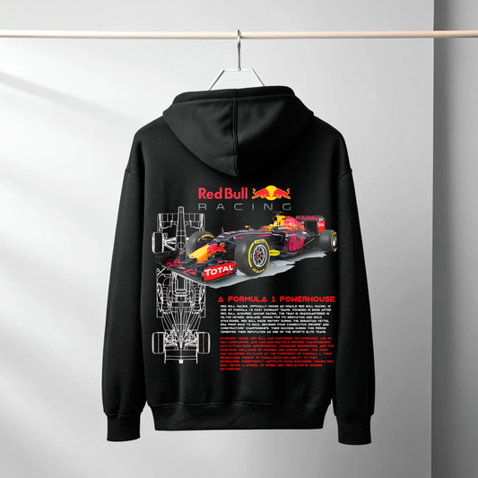 Red Bull Racing F1 Graphic Hoodie – Black Formula 1