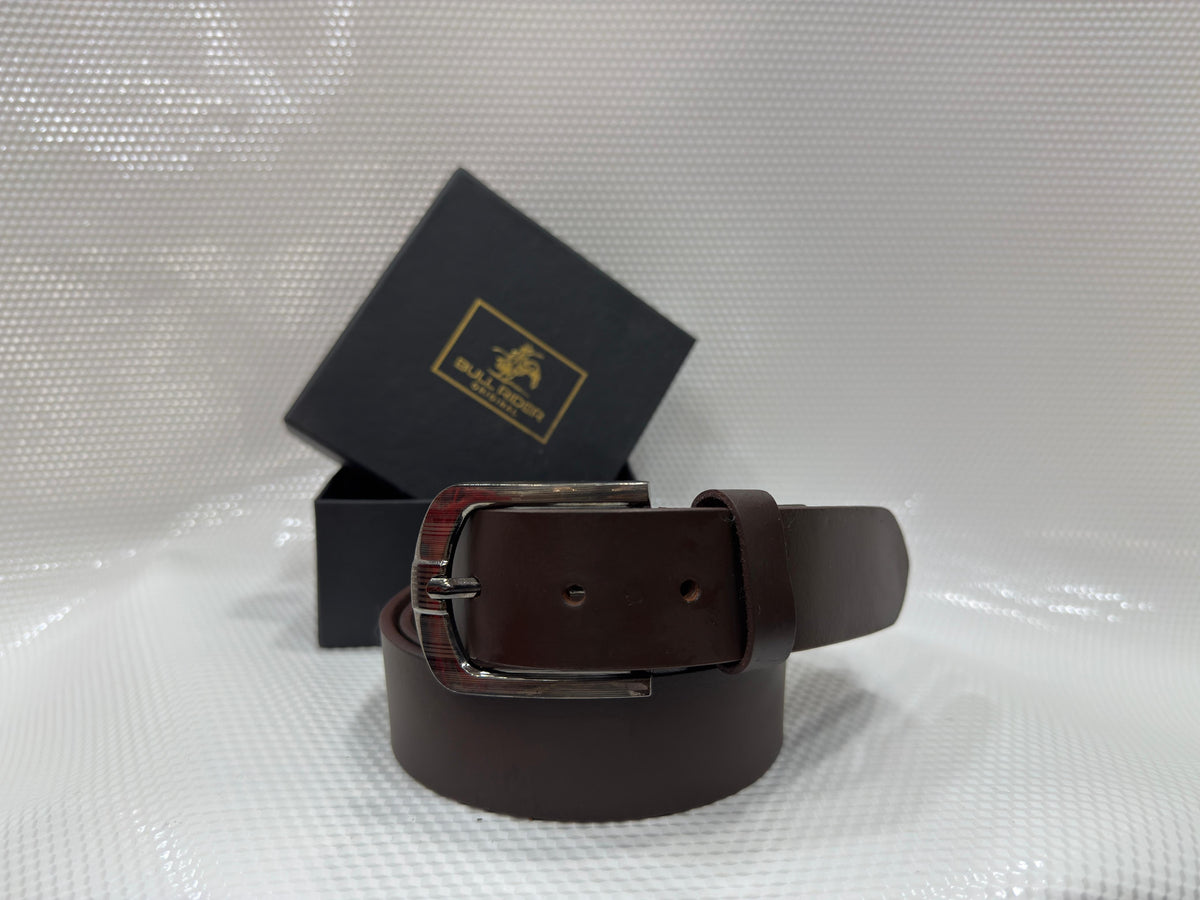 Matt Black formal belt for mens