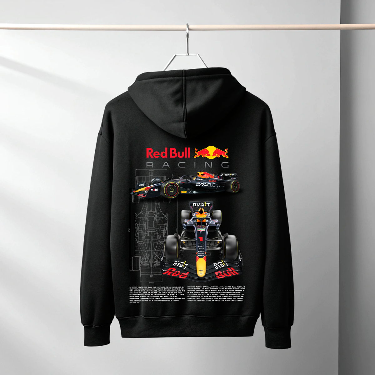 F1 Racing Graphic Hoodie